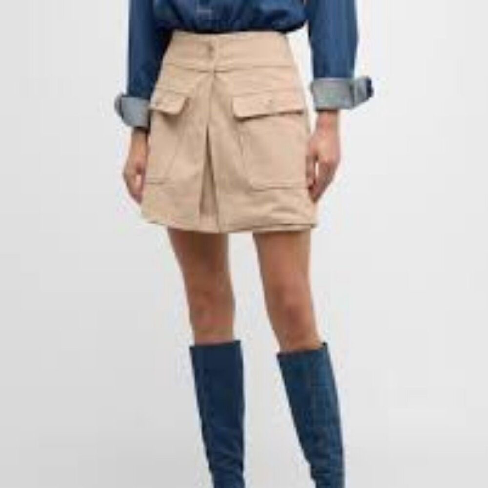 Le Superbe Xtra Mini Corduroy Utility Skirt